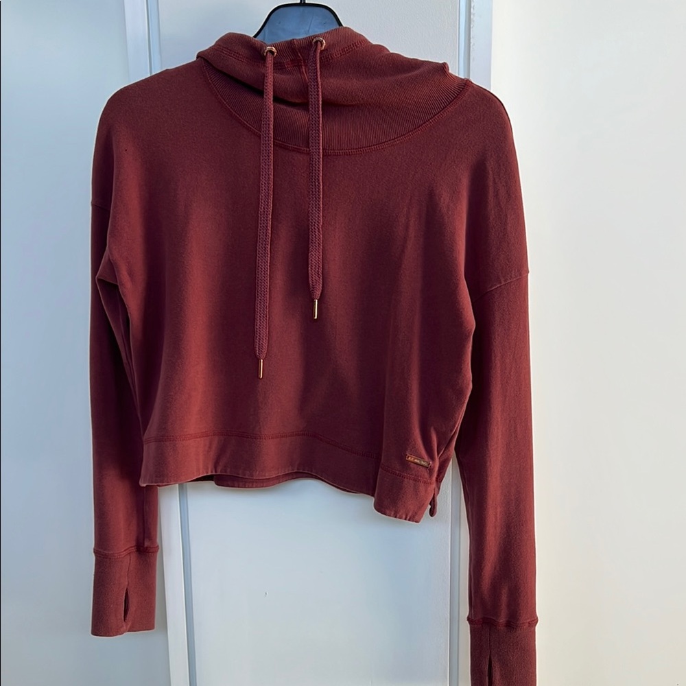 Sweaty Betty Dark Cherry Red Hoodie Size Small